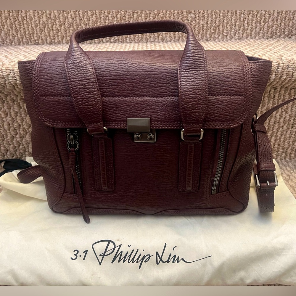 Black Cherry ,Medium ,3.2 Philip Lim Satchel